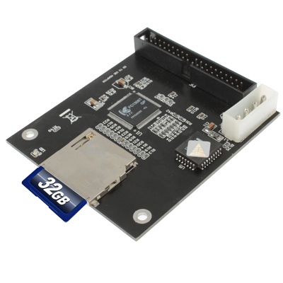 SDHC / SD Card to IDE Adapter - Click Image to Close